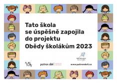 Obědy školákům 2023