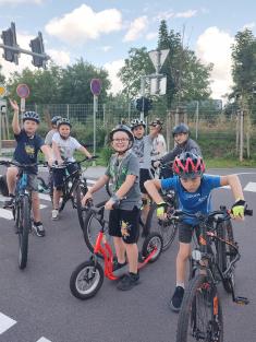 Třeťáci na dopravním hřišti