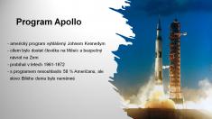 Pavel Kašpar - Program Apollo